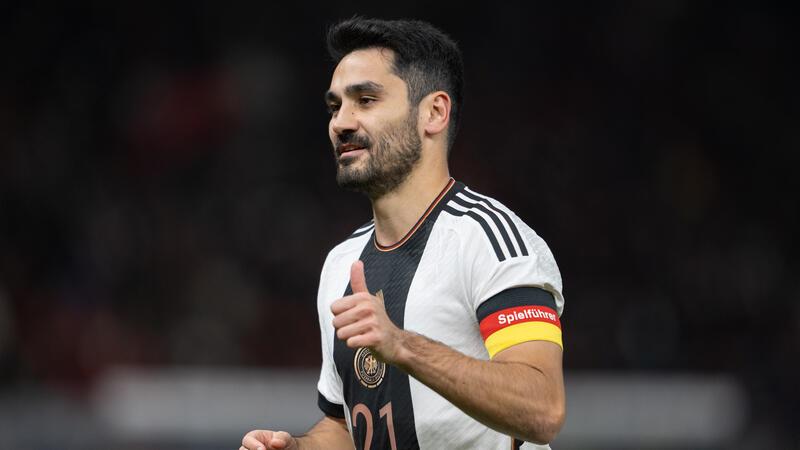 Deutschlands Kapitän Ilkay Gündogan.