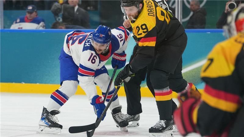 Alarm im Eishockey-Team: Ex-Kapitän warnt vor Blamage Deutschlands Kapitän Leon Draisaitl wurde von seinen Gegenspielern verhöhnt.