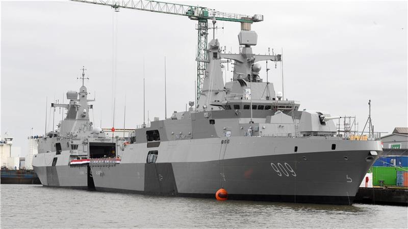 Werft übergibt Kriegsschiff in Bremerhaven Deutschlands größte Werft hat in Bremerhaven eine Fregatte an die ägyptische Marine übergeben. Die „Al Qahhar“ wird die Seestadt bald mit Kurs auf Alexandria verlassen.