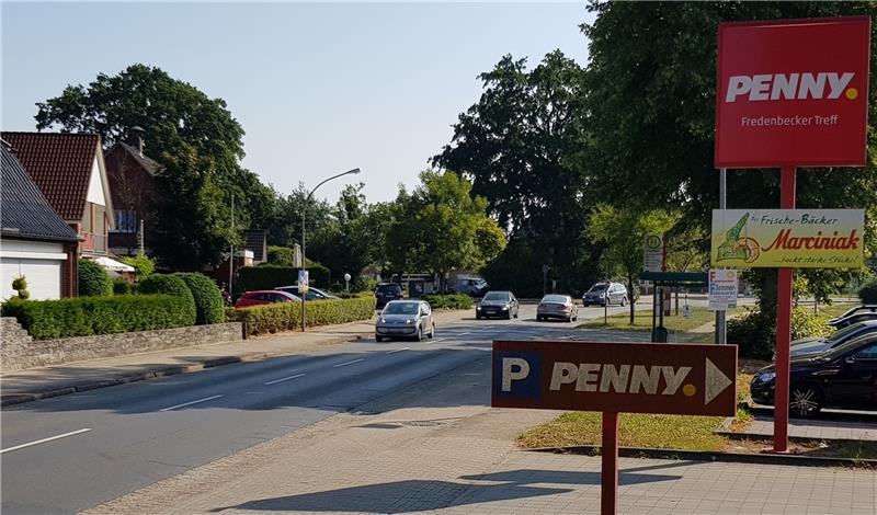 Dicht beim Penny-Markt soll eine Ampel installiert werden. Foto Beneke