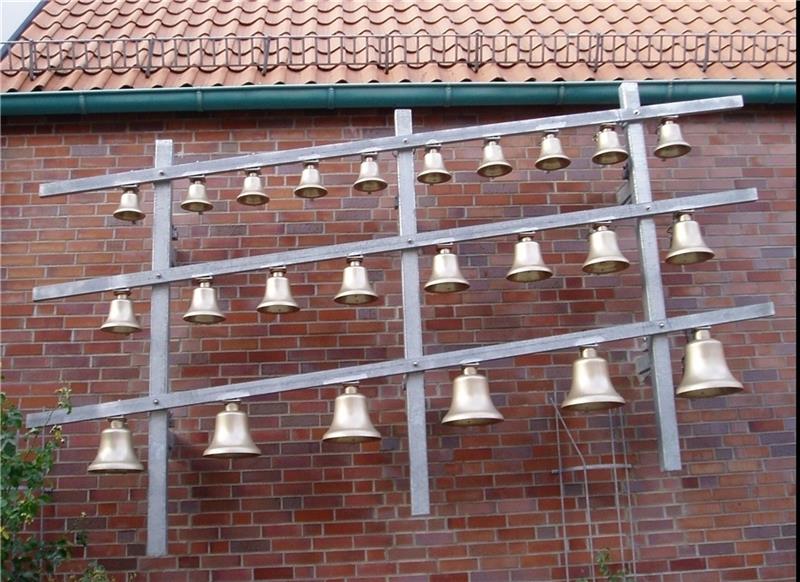 Die 24 Bronzeglocken des Glockenspiel des Heimatvereins am Stavenort erklingen nun wieder. Archivfoto: Aldag