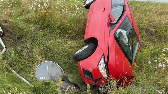 Die 52-Jährige wollte in Elsdorf von der Autobahn abfahren.