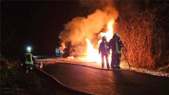 Die 52-jährige Fahrerin des VWs blieb unverletzt.