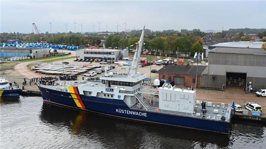 Die 55 Meter lange „Emden“ ersetzt ein 1988 in Dienst gestelltes namensgleiches Einsatzschiff.