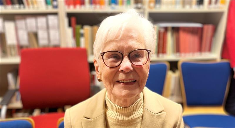 Die 88-jährige Zeitzeugin Ursula Piepenburg.