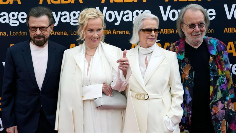 Die Abba-Mitglieder im Jahr 2022.