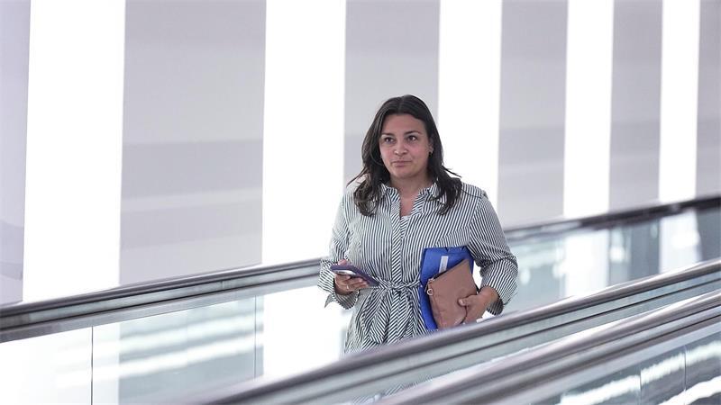 Die Abgeordnete Catarina dos Santos-Wintz soll neue Fraktionsmanagerin der Union werden. (Archivbild) 