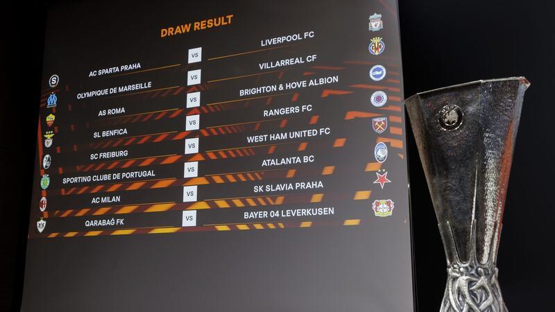 Europa League: Bekannte Gegner für Bayer und Freiburg Die Achtelfinal-Partien der Europa League stehen fest.