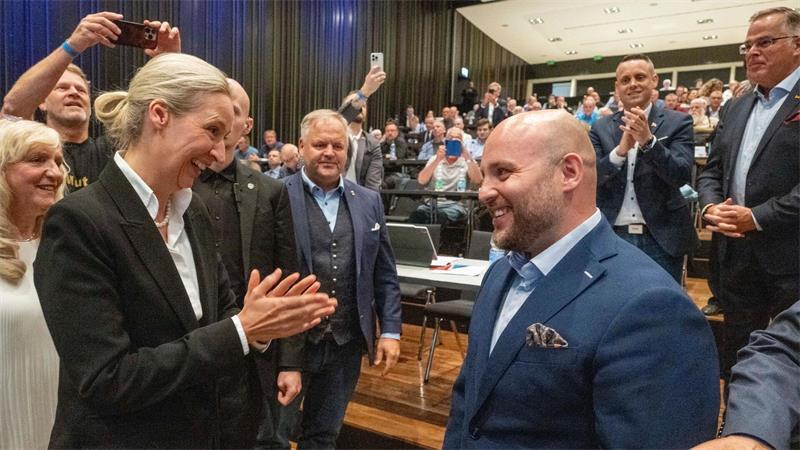 Die AfD-Vorsitzende Alice Weidel hat den Aufstieg des baden-württembergischen AfD-Landesvorsitzenden Markus Frohnmaier gefördert. (Archivfoto)