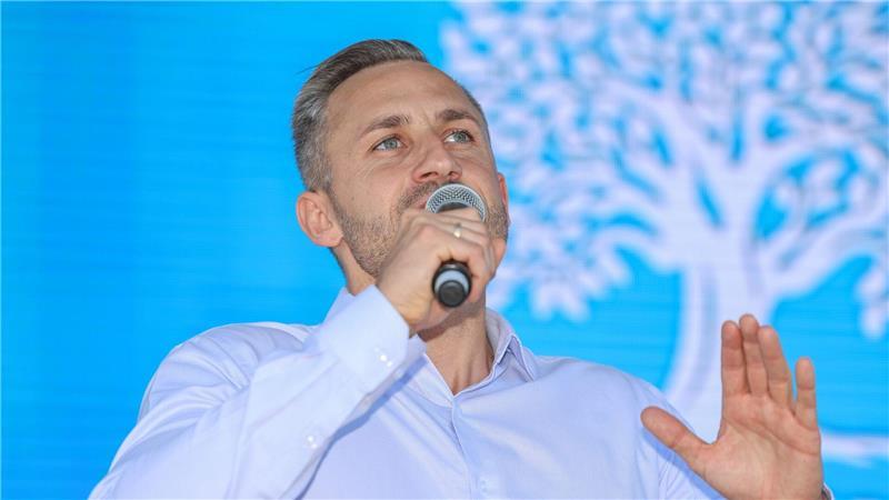 Die AfD führt mit ihrem Spitzenkandidaten Ulrich Siegmund in Umfragen. (Archivbild)