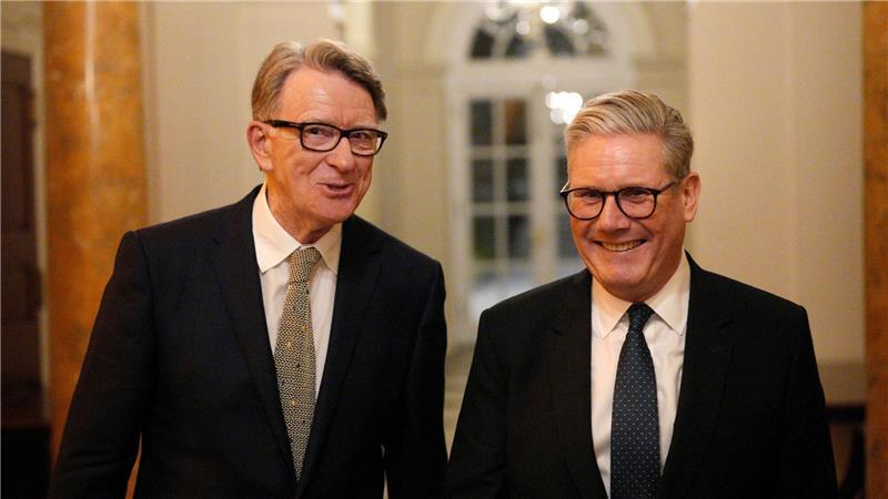 Die Affäre um Peter Mandelson (links) führte beinahe zum Sturz des britischen Premierministers Keir Starmer (rechts). (Archivfoto)