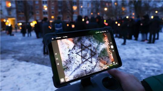 Die Aktion soll jüdischen Lebens im öffentlichen Raum sichtbar machen.