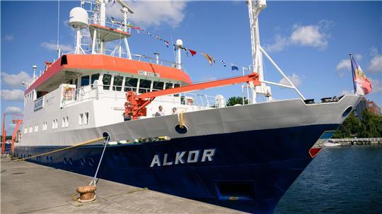 Die „Alkor“ ist zu einer Expedition in die Ostsee gestartet. (Archivbild) 
