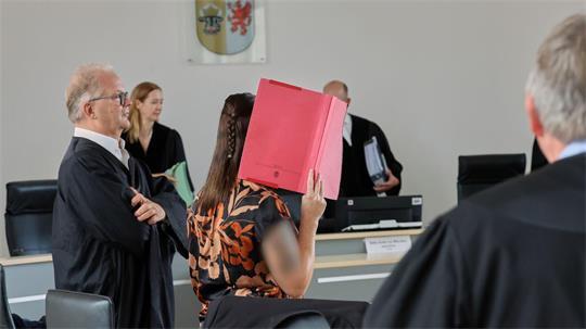 Die Angeklagte spricht vor Gericht unter anderem über die Beziehung zu Fabians Vater.