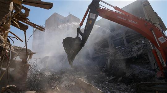 Die Angriffe der USA und Israels sorgen im Iran für schwere Zerstörungen.