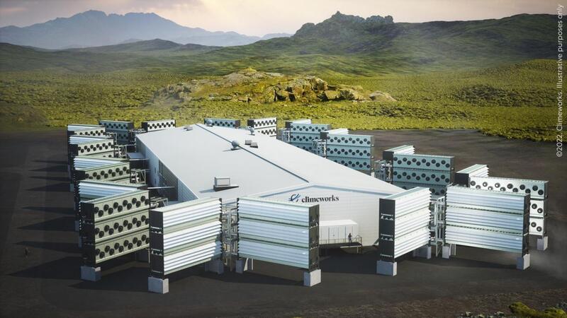 CO2 aus Atmosphäre entziehen: Ist das die Lösung fürs Klima? Die Anlage „Mammoth“ in Island zum CO2-Entzug aus der Atmosphäre: Der jährliche Ausstoß an Kohlendioxid steigt global weiter an.