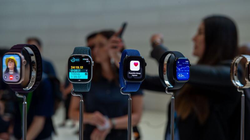 Kameras und KI: Apple stellt iPhone 16 vor Die Apple Watch kann jetzt auch Schlafapnoe erkennen.