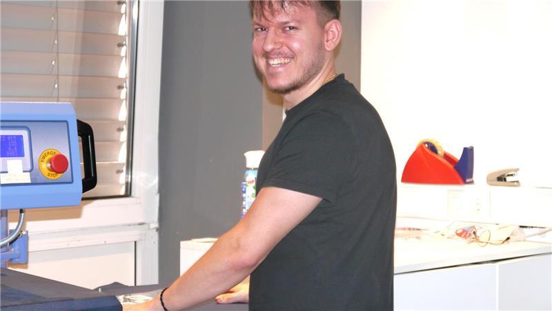 Die Arbeit macht Daniel Polák Spaß, er findet den Job kreativ.
