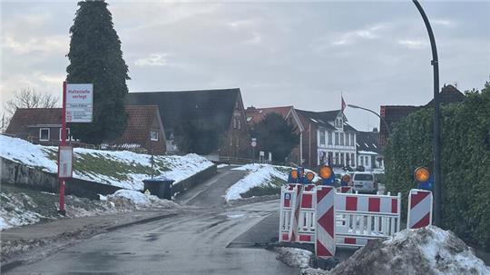 Die Arbeiten am Kanalnetz in Cranz gehen nächste Woche weiter..