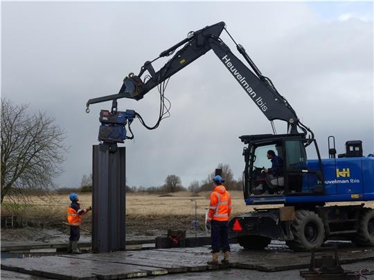 Die Arbeiten schreiten voran. Foto: Knappe
