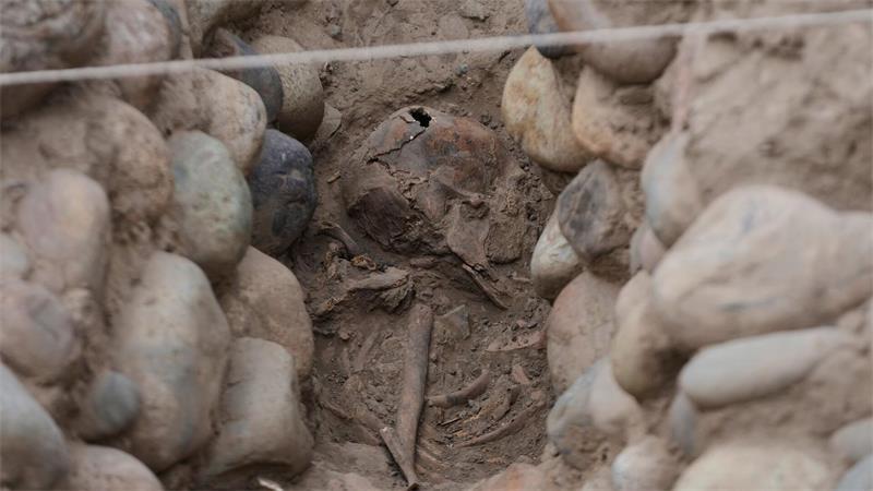 Die Archäologen bringen den Fund mit rituellen Praktiken der Lima-Kultur in Verbindung. 