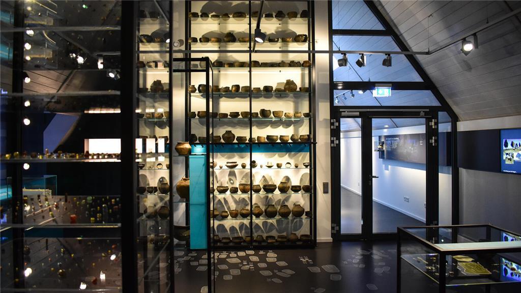 Die Archäologie-Ausstellung.