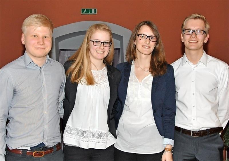 Die Athe-Filmemacher : Tobias Hein, Alexandra Ernst, Kristina Lindstedt und Keke Kolster.