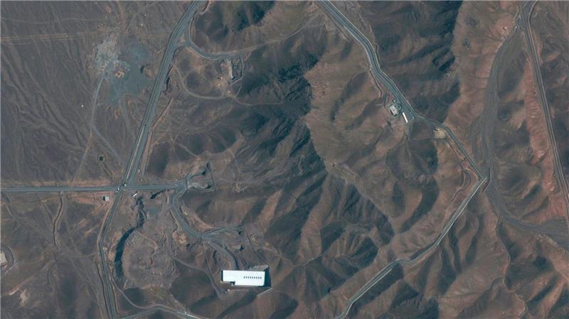 Trump will „echtes Ende“ - Geisterstadt Teheran Die Atomanlage in Fordo ist das Kernstück des iranischen Atomprogramms. (Archivbild)