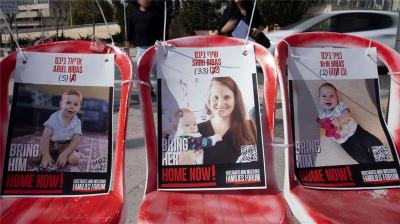 Die Aufnahmen von Schiri Bibas und ihren Söhnen gingen um die Welt. 