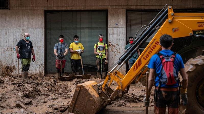 Die Aufräumarbeiten laufen immer runder. 