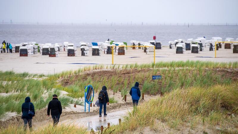 Die Auslastung der Unterkünfte an der Nordseeküste liegt in den Herbstferien zwischen 70 und 90 Prozent. (Archivbild)