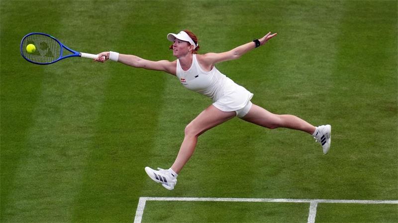 Serena Williams gleich in erster Wimbledon-Runde raus Die Australierin Maya Joint ließ sich vom großen Namen ihrer Gegnerin nicht beeindrucken.