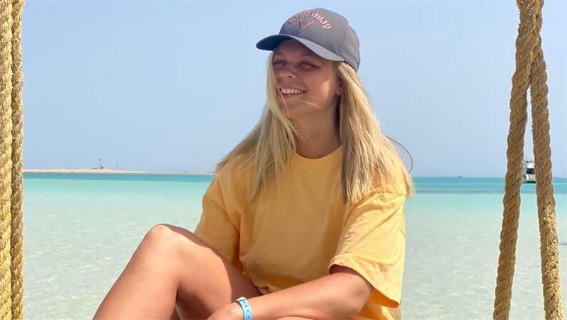 Die BSV-Handballerin Lotta Heider hat im vergangenen Jahr nach der Saison in Hurghada (Ägypten) abgeschaltet.