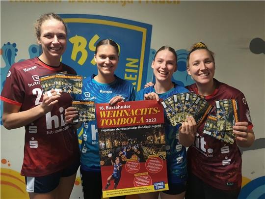 Die BSV-Handballerinnen präsentieren wieder die Weihnachts-Tombola