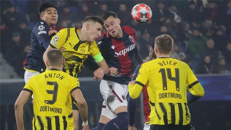 BVB verliert auch in Bologna: Kein Bekenntnis zu Coach Sahin Die BVB-Abwehr wurde in Bologna gefordert.