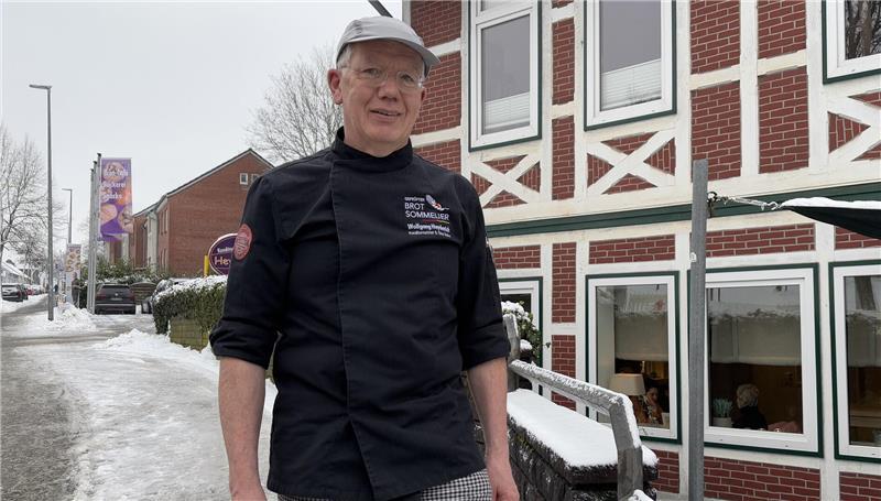 Die Bäckerei von Wolfgang Heyderich an der Harsefelder Straße wirft seit Beginn der Bauarbeiten weniger Umsatz ab als vorher.