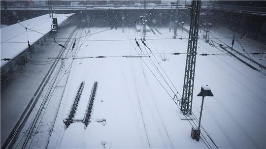 Die Bahnstrecke musste für fünf Stunden gesperrt werden 