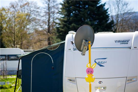 Die Bande hatte Wohnwagen von Privatbesitzern und Unternehmen im Visier. Foto: dpa
