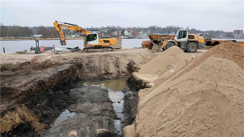 Die Bauarbeiten am Wikingeck i Schleswig dauerten rund zwei Jahre. (Archivbild).