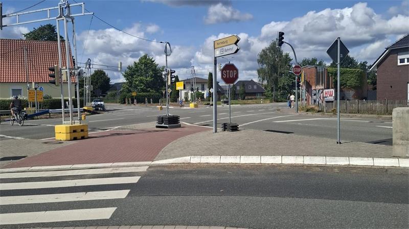 Die Bauarbeiten auf der Bundesstraße 73 werden teilweise unter Vollsperrung durchgeführt.