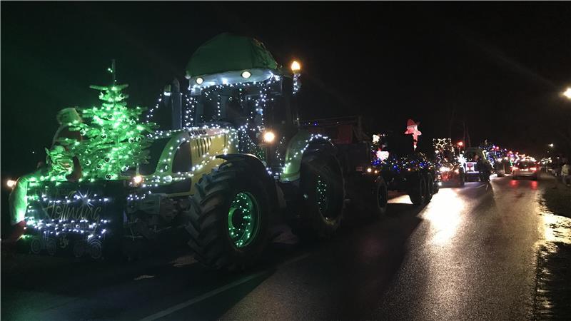 Die Bauern fahren am Sonntag auch Lichterfahrt durch den Landkreis Harburg. (Archivfoto)