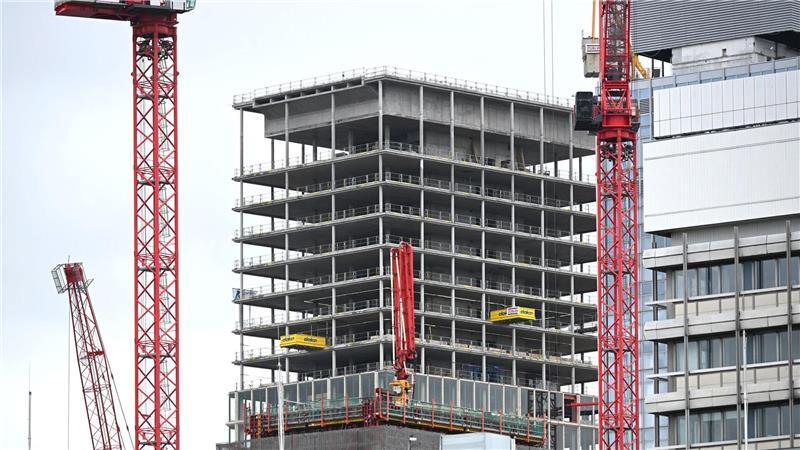 Die Bauinvestitionen zogen zuletzt an.