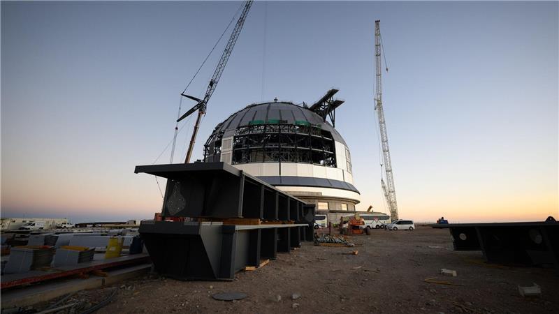Energieprojekt nahe Sternwarte in Chile abgesagt Die Baustelle der Teleskopanlage (Extremely Large Telescope, ELT) der Europäischen Südsternwarte (ESO) auf dem Berg Cerro Armazones