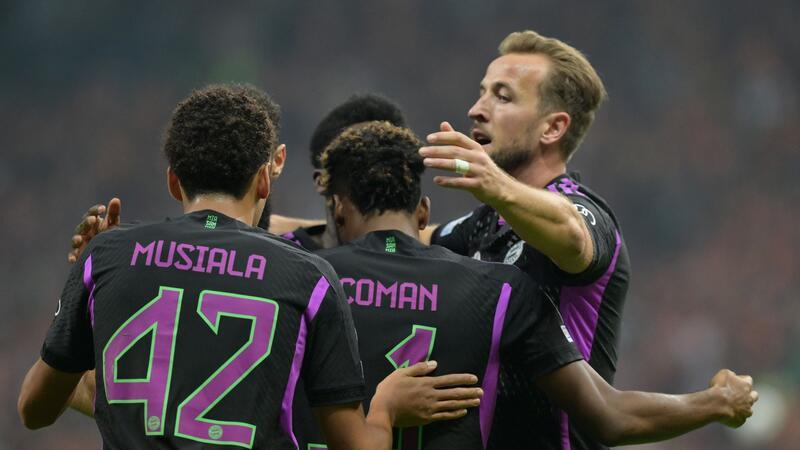 Die Bayern konnten sich bei Galatasaray mit 3:1 durchsetzen.