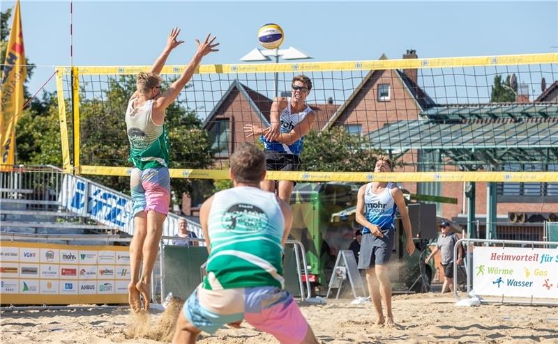 Die Beach Days in Stade wurden zum ersten Mal vor drei Jahren auf dem Platz Am Sande ausgetragen. Foto: Struwe