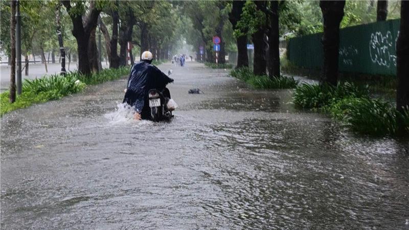 Rekordregen in Vietnam – historische Städte unter Wasser Die Behörden warnten vor Sturzfluten.
