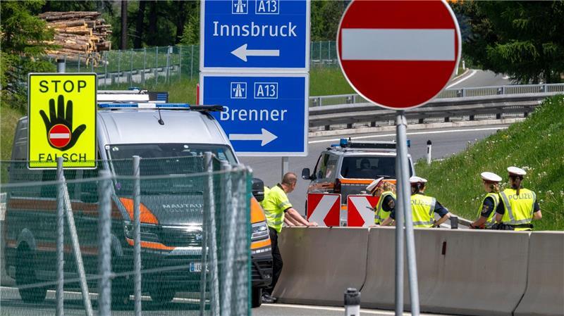 Die Benutzung der Brenner-Autobahn war für acht Stunden nicht erlaubt. 