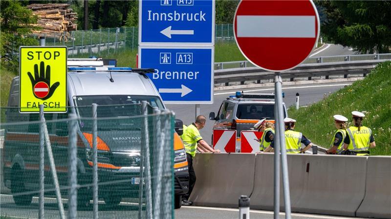 Protest und Sperre ohne Chaos: Ein Ruhetag am Brenner Die Benutzung der Brenner-Autobahn war für acht Stunden nicht erlaubt.