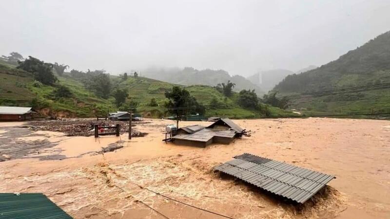 Taifun fordert in Vietnam mindestens 22 Tote Die Bergungsarbeiten in Vietnam dauern an.