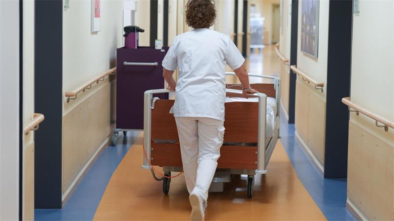 Die Bettenauslastung in Hamburger Kliniken lag 2025 bei 76,2 Prozent. (Archivbild)